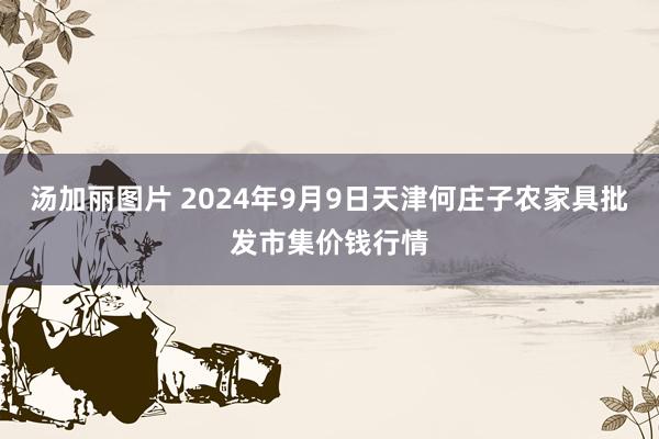 汤加丽图片 2024年9月9日天津何庄子农家具批发市集价钱行情