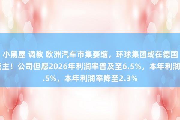 小黑屋 调教 欧洲汽车市集萎缩，环球集团或在德国裁人3万东谈主！公司但愿2026年利润率普及至6.5%，本年利润率降至2.3%