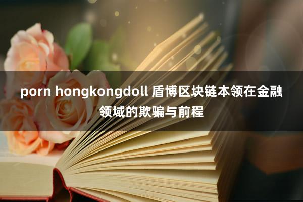 porn hongkongdoll 盾博区块链本领在金融领域的欺骗与前程