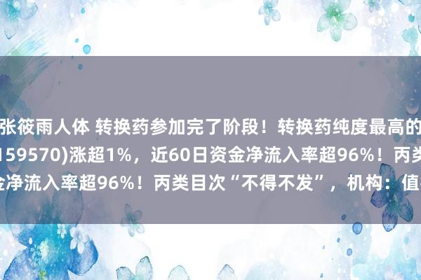 张筱雨人体 转换药参加完了阶段！转换药纯度最高的港股通转换药ETF(159570)涨超1%，近60日资金净流入率超96%！丙类目次“不得不发”，机构：值得期待！